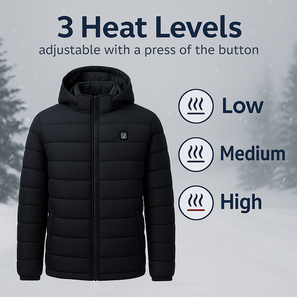 RapidHeat Long Heated Winter Jacket